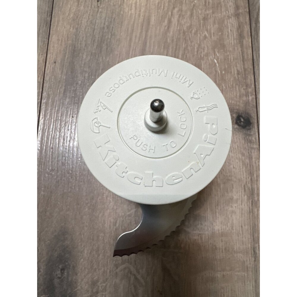 KitchenAid Multipurpose Food Processor Blade Stainless Steel & Plastic White